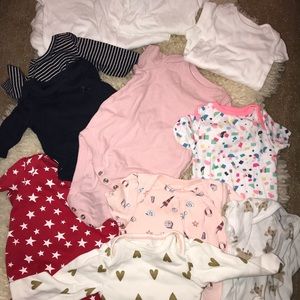 Onsie lot gap carters at target 0-6 months